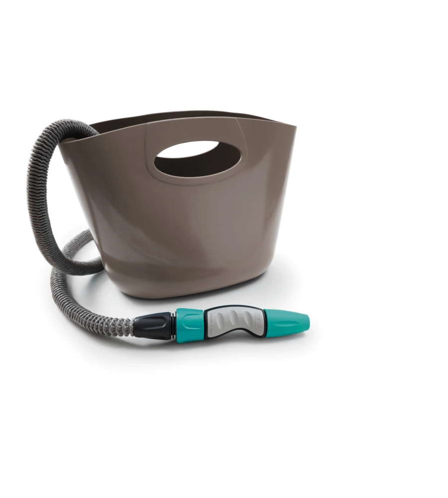 Kit tubo auto estensibile g.f. "aquapop" tortora 15 m